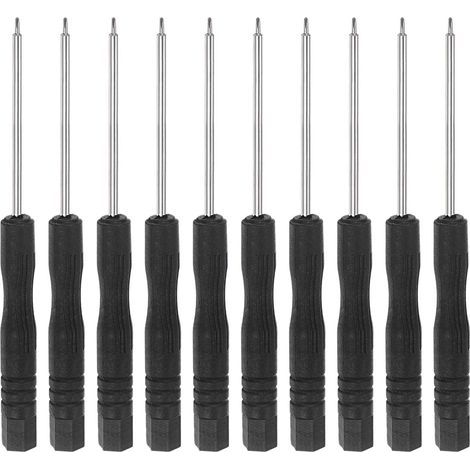 Mini tournevis cruciforme pour la réparation des lentilles de montre, 10 pièces (1/4)