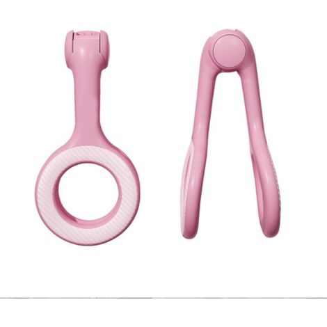 Clip entraîneur de jambes et fessiers, tondeuse plancher pelvien, yoga fitness, rose – DELKEVIC