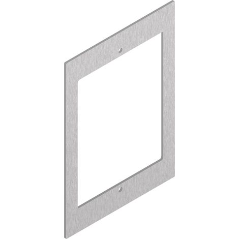 VIMAR - 41581 Adattatore per placca Flat 1M acciaio