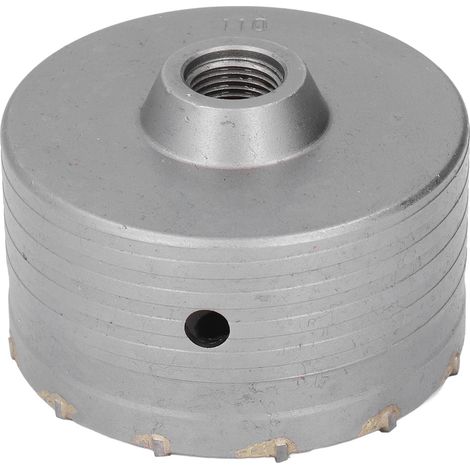 Scie cloche électrique à percussion, mèche creuse en carbure cémenté pour béton et ciment, 110 mm