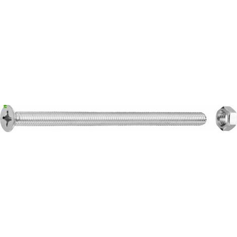 Viti per metallo T.P.S. zincate M6 x 100 - 6 pz. (1/3)