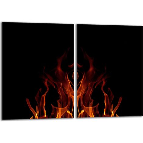 Placa protectora de vidrio para estufa 2x40x52 Fire (1/5)