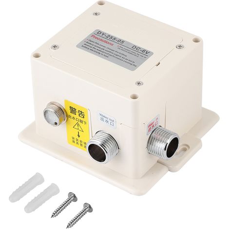 Robinet automatique à capteur infrarouge pour évier de cuisine ou de salle de bain, avec boîtier de commande. (1/5)