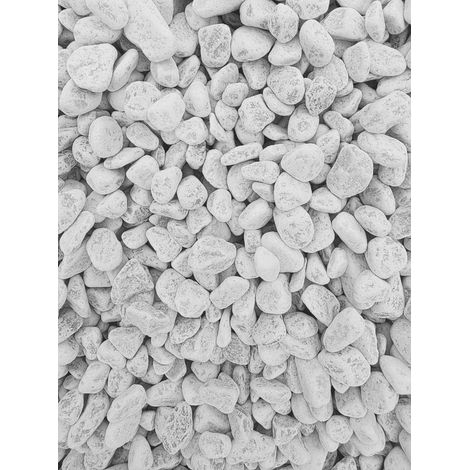 Ciottoli Bianchi di Marmo ''Bianco Carrara'' Mm 15 25 kg 20 (1/3)