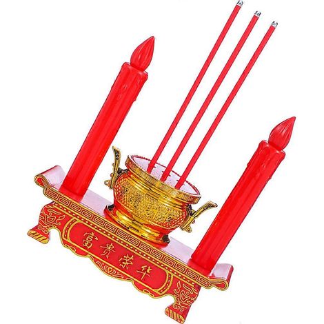 Bougie LED sans flamme, bougie décorative à piles (1/5)