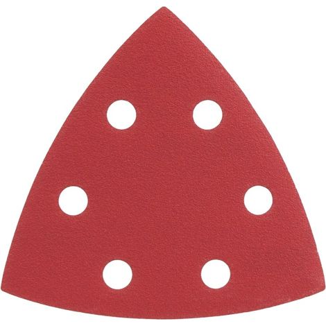 Feuille abrasive triangulaire - Radix - Pro - 93 x 93 x 93 mm - P180 Type 1 (50 pièces) (1/2)
