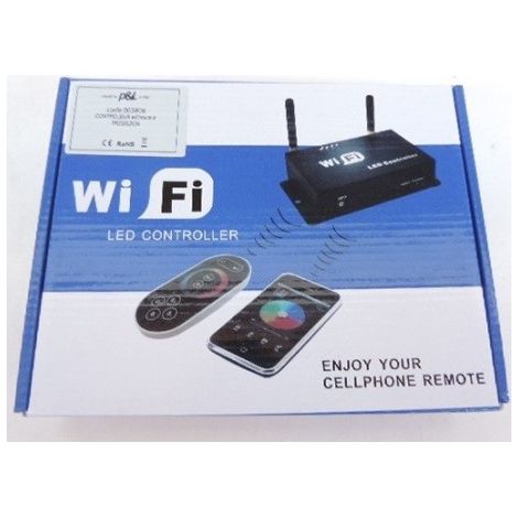 Contrôleur wifi/routeur pour pilotage de LED RGB par télécommande ou smartphone iphone ipad (TR2002004) TRAJECTOIRE 003806