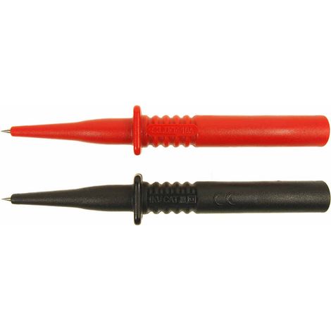 Sonde de test RS PRO, pointe de 3.5mm, 1kV, Noir, Rouge ( Prix pour 1 )