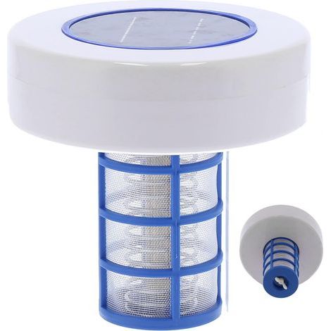 Ioniseur de Piscine - Outils de Nettoyage de purificateur de Piscine ioniseur de Piscine à énergie Solaire, équipement de Nettoyage de Fontaine Spa pour Nettoyeur de Piscine (1/5)