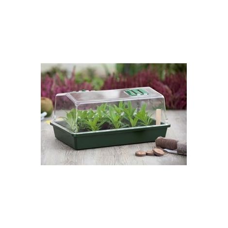 Nature Mini-Gewächshaus Terrine Transparent 37 x 24 cm