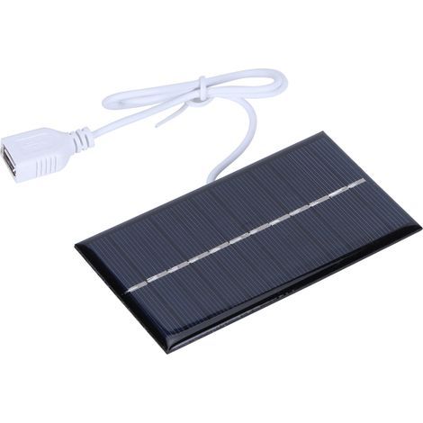 Decdeal 1W 6V Polysilizium-Solarpanel, Ladepanel für Spielzeug, Lampen, Wasserpumpen (1/5)