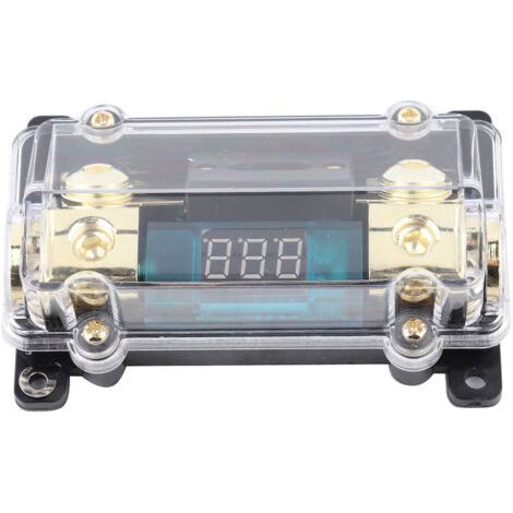 Disjoncteur numérique Audio de voiture 24V 100a, bloc de Distribution de porte-fusible avec écran LCD (1/5)
