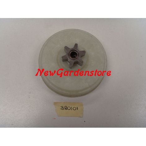 Pignone campana frizione catena motosega 380101 ELETTRA 160 170 ES 1600 ALPINA 8562940 (1/4)