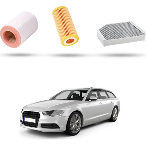 Kit Tagliando 3 filtri compatibile con Audi A6 (C7) 2.0 tfsi 185kw dal 2014 (1/5)