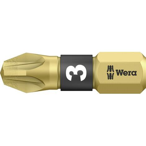 Wera 855/1 BDC PZ 3 embout cruciforme acier 6,3 mm (1/3)