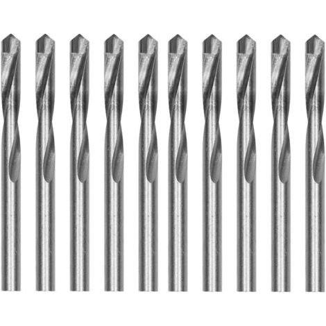 10 Pièces Fraises à Queue en Acier Tungstène Haute Dureté - Résistance à l'Usure - Bords Tranchants pour CNC - Diamètre 6.5mm (1/5)