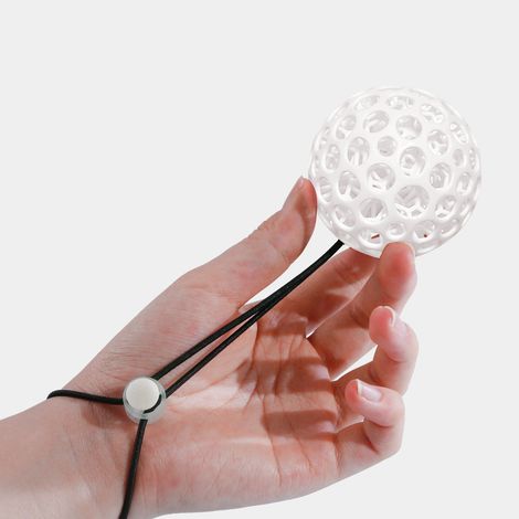 Stressball für Erwachsene mit Seil – 3D-gedruckter Stressball zur Linderung von Angstzuständen, Verbesserung der Konzentration und Unterstüt (1/5)