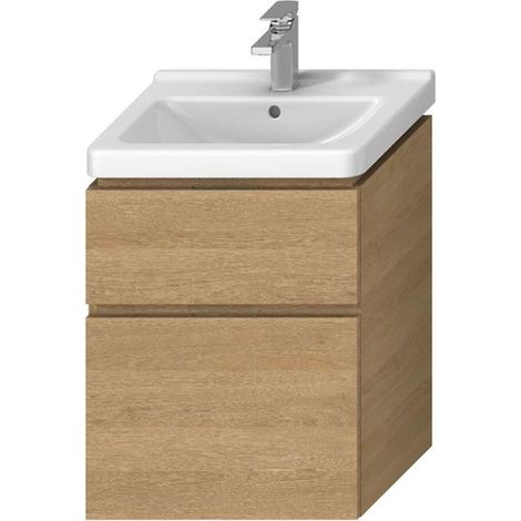 Jika Cubito Pure - Mueble de lavabo 54x68 cm, roble H40J4224025191