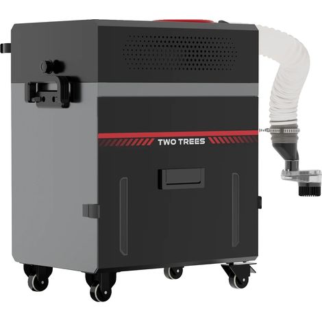 Aspirateur à poussière CNC, machine à graver pour bricolage à domicile, fonctionnement silencieux, compatibilité polyvalente, Collecteur de poussière M2, Prise EU (1/2)