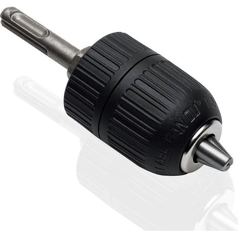 Foret à percussion sans clé de 13 mm avec adaptateur SDS (1/4)
