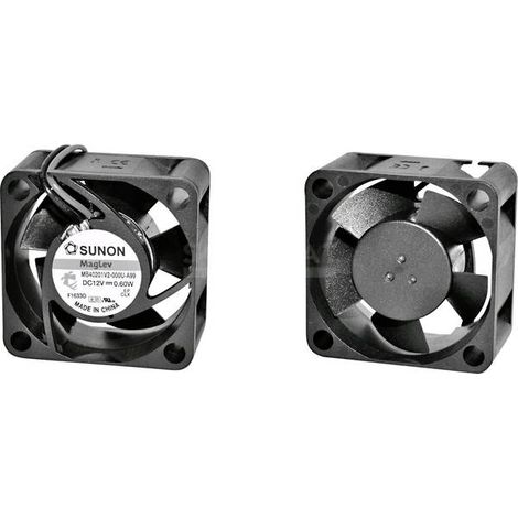 Sunon MF40201VX1000UA99 Ventola assiale 12 V/DC 18.34 m³/h (L x L x A) 40 x 40 x 20 mm