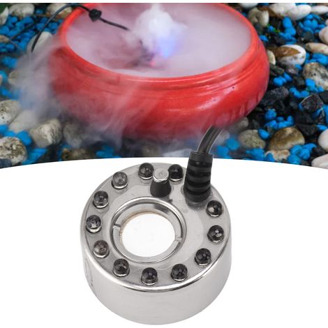 Atomiser USB LED Color 12 avec interface DC 5V pour fontaine aquarium décoratif humidificateur (1/5)