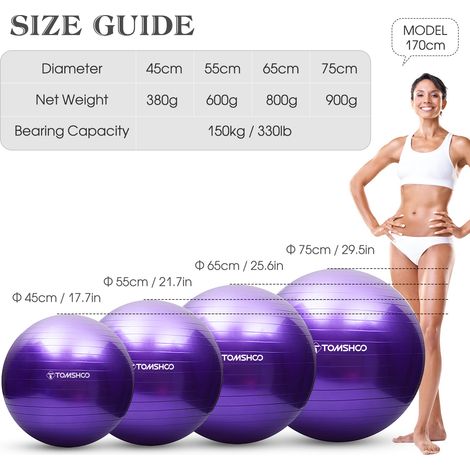 Balance de remise en forme antidéflagrante de balle de Yoga avec pompe à Air pour Pilates (1/5)