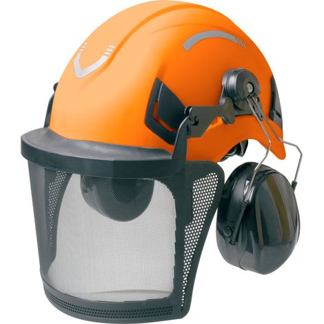 Elmetto forestale Ama pro con visiera e cuffie