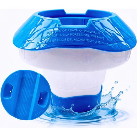 Diffuseur Chlore Piscine, Flotteur Piscine Chlore, Distributeur Chlores Piscines, Diffuseur Flottant Piscines (1/5)