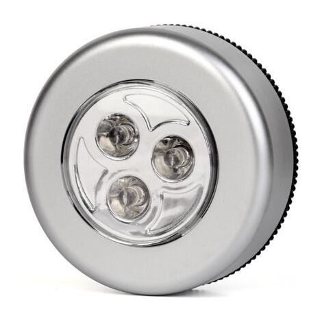 Packung mit 4 selbstklebenden LED-Strahlern für zusätzliche Beleuchtung – Weiß (1/5)