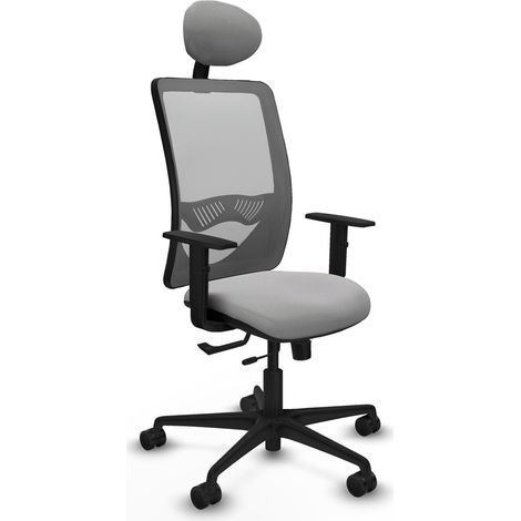 Chaise de bureau piqueras y crespo Zulema noir ergonomique réglable (1/2)