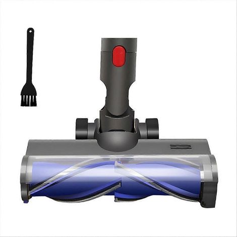 Para V7 V8 V10 V11 V15 Accesorio para pisos de madera y alfombras con luz LED y cerda de turbina en forma de V（）