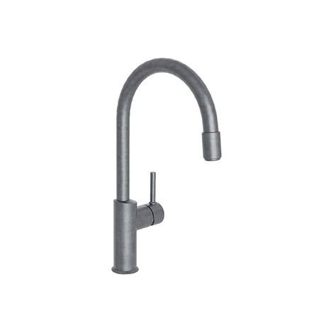 Mitigeur pour évier de cuisine aérateur amovible Métal Brossé - CRISTINA ONDYNA KT50977