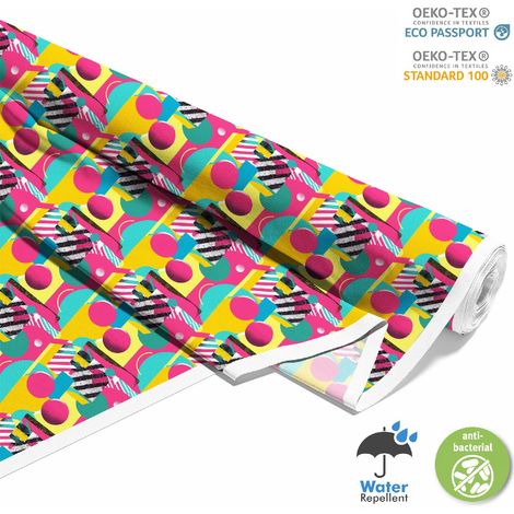 Outdoor-Dekostoffe Oxford - Motiv Geometrisch I DX3111 (1/5)