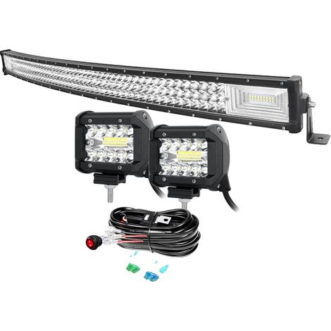 Barra luminosa a LED, alta potenza, design impermeabile, curva 7D da 50 pollici (1/2)