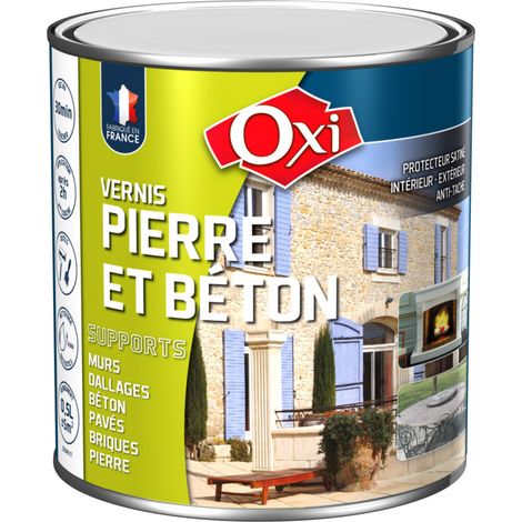 Satinierter Stein-Lack 0,5 Liter - Oxi