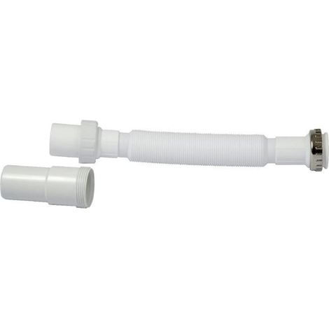 Flexible de vidange Ø32 300-800MM 1''1/4(33/42) Lavabot, bidet