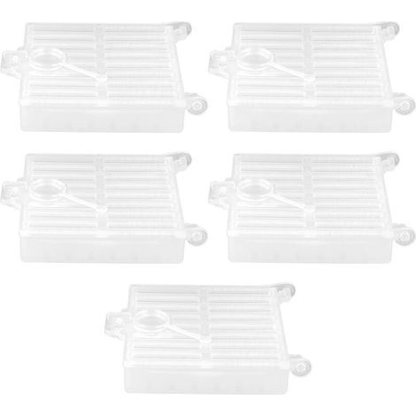 Set of 5 Queen Bee Transport Cage, Multifunctional Queen Bee Cage Essential Durable Lightweight for Beekeeping for Beekeeper (1/5)