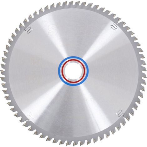 Stier – Lame de scie circulaire 260 mm – 68 dents pour métal – Largeur de coupe 2,4 mm – Diamètre alésage 30 mm – Denture trapézoïdale