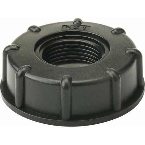 Bouchon S60x6 - Filetage Entrée 60 mm - Trou de Bouchon 1 Pouces - Pour Cuve IBC - 1 Pièce (1/5)