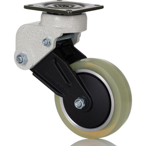 Roulettes industrielles Pivotante RS PRO, Diam 100mm, 110kg ( Prix pour 1 )