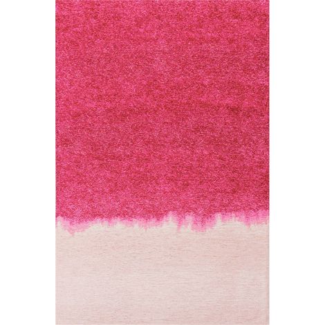 Tapis intérieur extérieur rouge dégradé antidérapant - 140 x 200 cm (1/5)