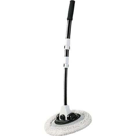 Extension de brosse de lavage de voiture, poteau en alliage d'aluminium, poils en microfibre, nettoyage sans rayures (1/5)
