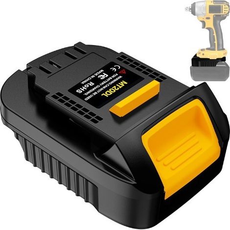 Adattatore per batteria MT20DL per batteria di ricambio Makita 18V per utensile a batteria al litio Dewalt 20V per Makita BL1820, BL1850, BL1860 (1/5)