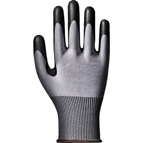 SIR SAFETY SYSTEM TOP GUN Gants de protection anticoupure gris Taille 7 Lot de 12 paires