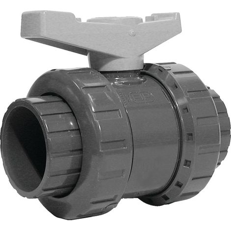 Robinet boisseau sphérique FF piscine PVC 25