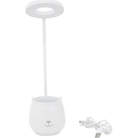 Lampada da scrivania USB flessibile con controllo touch e 3 sorgenti luminose