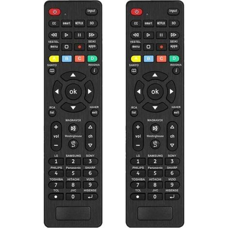 Télécommande Universelle Compatible avec Téléviseurs et Autres Appareils (1/4)