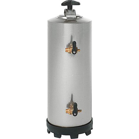 Adoucisseur d'eau manuel, capacité 8 litres, raccordement 3/8 190x190x400 mm - VIRTUS