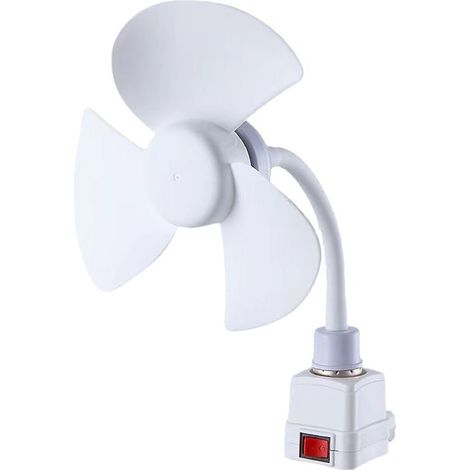 Ventilateur silencieux compact à hélice, grand ventilateur (modèle universel) + prise carrée, télécommande universelle (1/5)